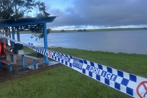 A search and rescue operation is underway at Tinaroo Dam in Yungaburra, Queensland.