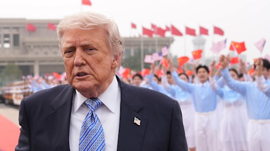 Donald Trump’s summit meeting with Xi Jinping failed to produce a concrete offer of help from China to re-open the strait