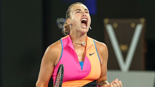 Aryna Sabalenka has come out on the front foot in the players’ push.