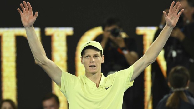 Jannik Sinner is a back-to-back Australian Open champion.