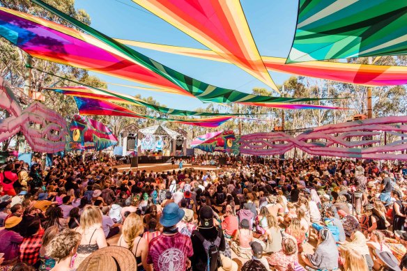 Esoteric Festival is a large Australian bush doof – a regional rave gathering featuring psychedelic music and art.