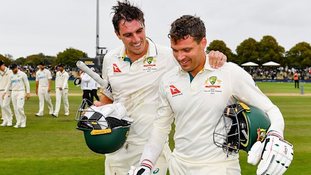 Alex Carey made a match-winning 98 against New Zealand in Christchurch.