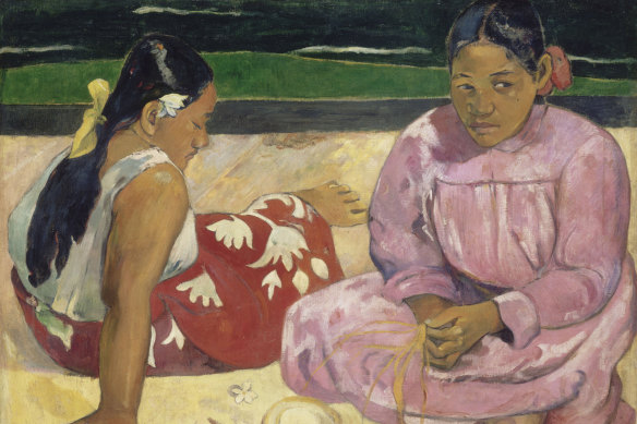 Paul Gauguin’s Tahitian women (Femmes de Tahiti), 1891.