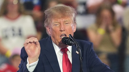 With the elections just over a week away, Trump’s rhetoric has hardened.