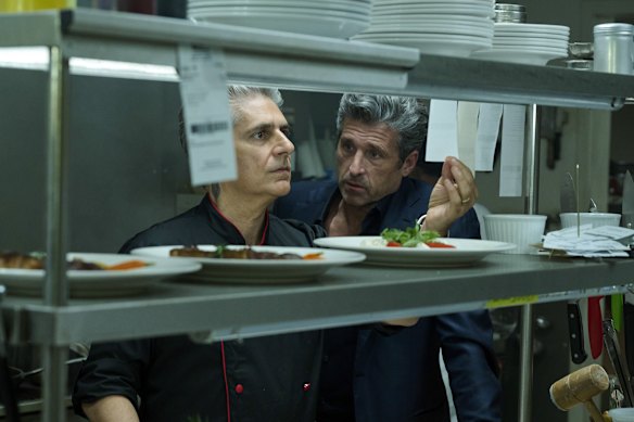 Michael Imperioli and Patrick Dempsey in Memory of a Killer.