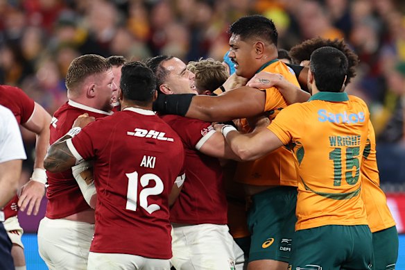 Will Skelton’s physicality was vital against the British and Irish Lions.