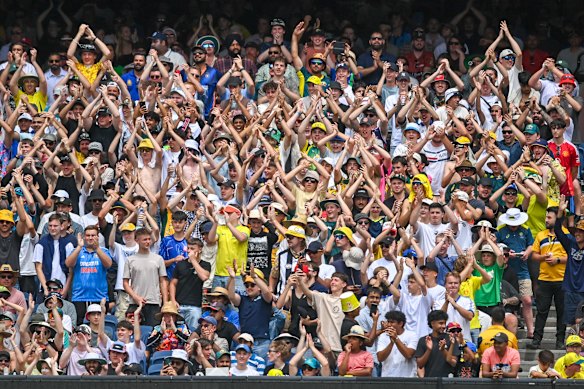 There were huge crowds at the Australia-India Test series last summer, particularly at the MCG.