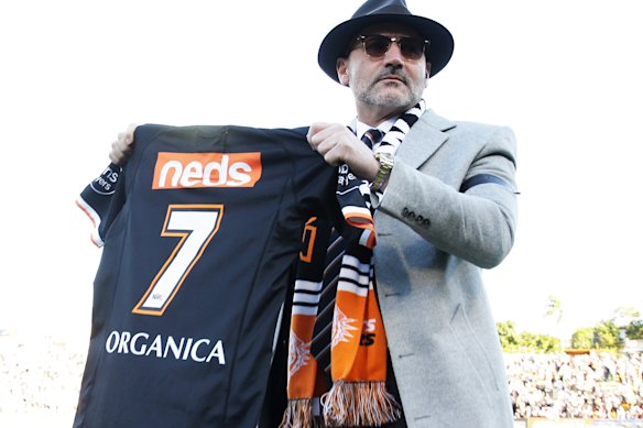 Former Wests Tigers chairman Lee Hagipantelis.