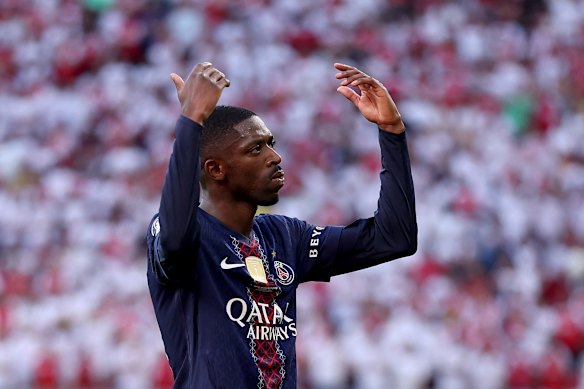 Ballon d’Or winner Ousmane Dembele.