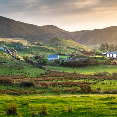 Elliott also longs to see Irish eyes smiling in places such as Donegal.