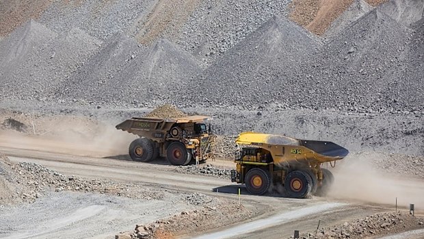 BHP’s Blackwater coal mine in Queensland.