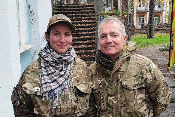 Chris Graeme-Drury in Ukraine.