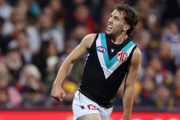 Francis Evans has impressed Carlton at training this pre-season as part of the club’s VFL squad.