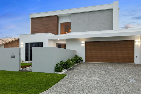 The Napalle Street house in Warana where this masthead understands a man was found stabbed to death.