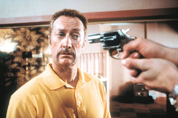 Brown as the gangster Pando in the Australian crime film <i>Two Hands</i>. 