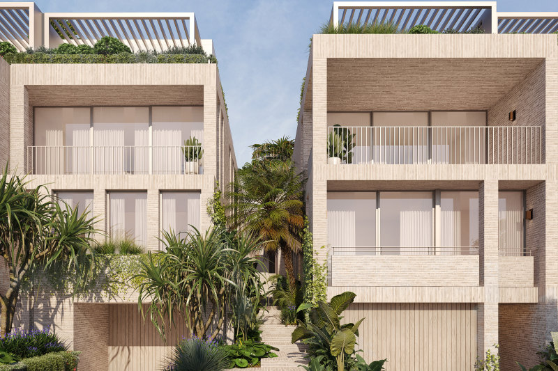 Artist impression of Fortis development at the 122-128 Hewlett Street, Bronte