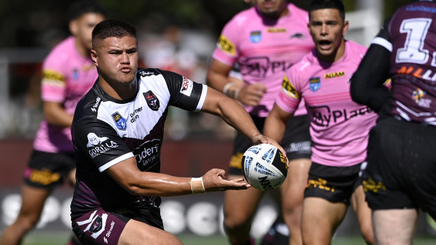 Josh Schuster finished his time at Manly playing in the NSW Cup with their feeder team, Blacktown.
