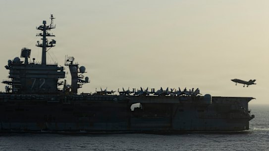 There have been reports of mental health issues aboard the USS Abraham Lincoln.