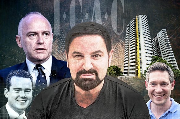 The ICAC is probing alleged illegal donations in the NSW Liberal Party 