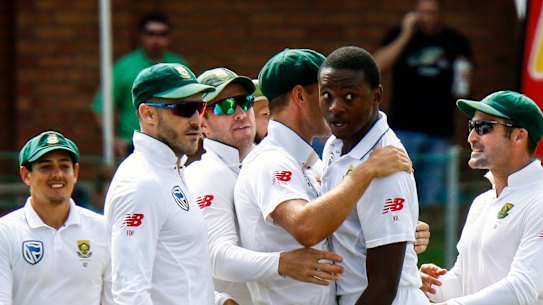 Kagiso Rabada in 2018.