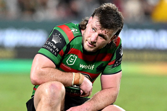 Jai Arrows says the Rabbitohs request   to find   ways to get   retired  of the spread   they’re in.