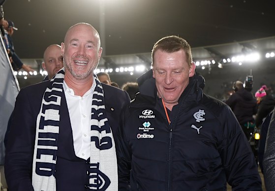 AFL 2024: The fall of former Carlton Football Club president Luke Sayers