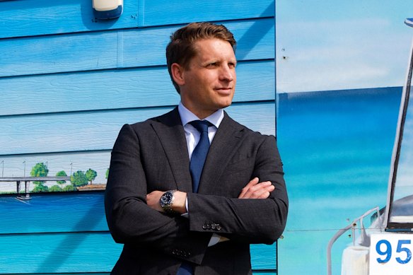 WA opposition frontbencher Andrew Hastie.