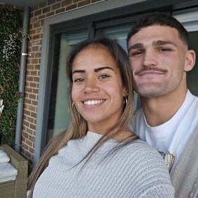 Mary Fowler and Nathan Cleary.