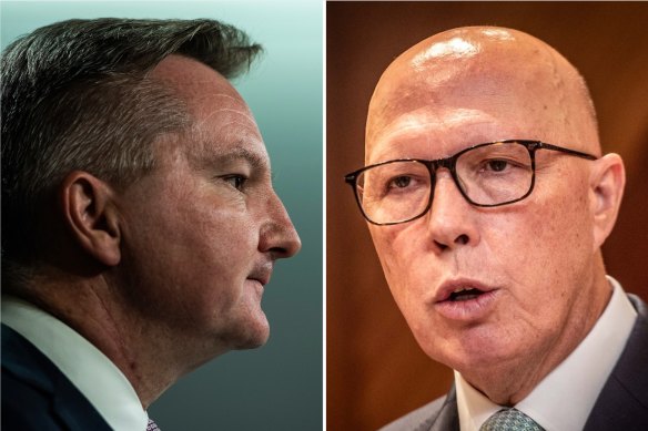 Energy Minister Chris Bowen has blasted the former Coalition government’s “bin fire” gas policy as he fuels an election clash.