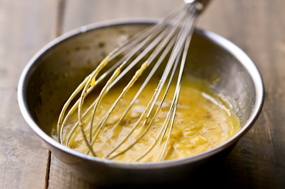 Frank Camorra’s honey mustard dressing.