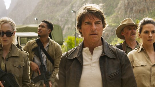 Tom Cruise in Mission Impossible: The Final Reckoning from Paramount Pictures and Skydance.