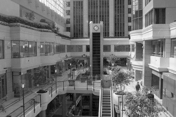 The Australia on Collins in 1992.