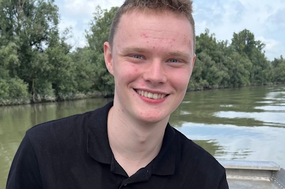 Daniel Jackson, 20, is the self-appointed president of Verdis.