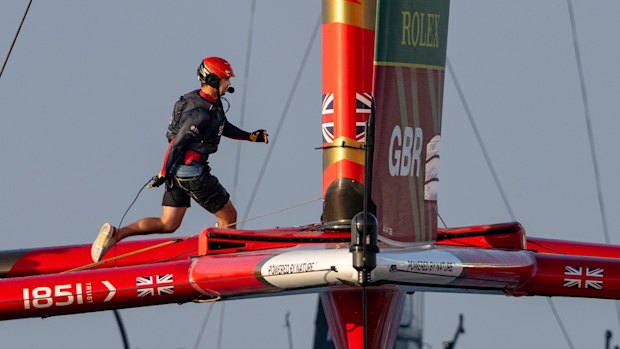 Iain Jensen has made the move from representing Great Britain to join the Australian team in this year’s SailGP series.