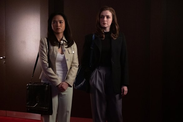 Molly Harris and Sarah Bolger in Rematch. 