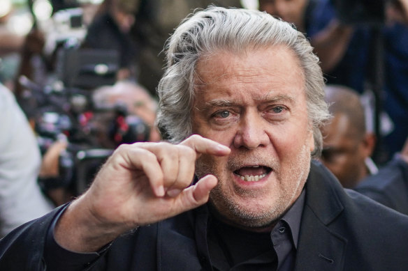 Former White House strategist Steve Bannon is a strong Vought advocate.