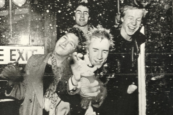 The Sex Pistols in 1976.
