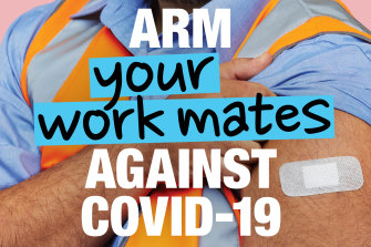 The Australian government's new advertising campaign for the COVID-19 vaccination launches on Sunday.