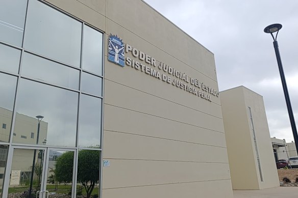 The court in Ensenada, in Baja California, where the accused killers of Perth brothers Jake and Callum Robinson is being held.