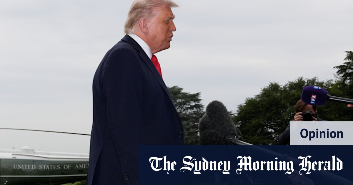 Donald Trump raises questions about US-Australia relations in John Lyons press conference