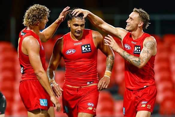 Jamarra Ugle-Hagan is to play his first game for Gold Coast in Tasmania.