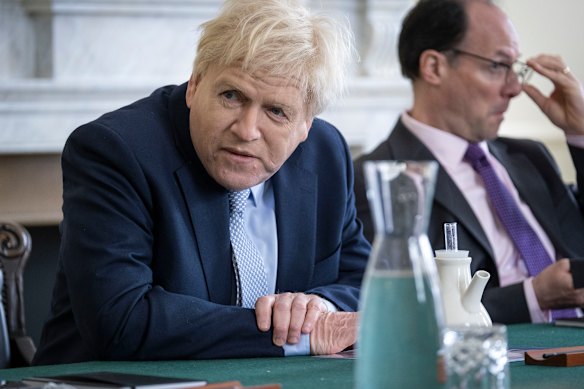 Kenneth Branagh stars as Boris Johnson in This England.
