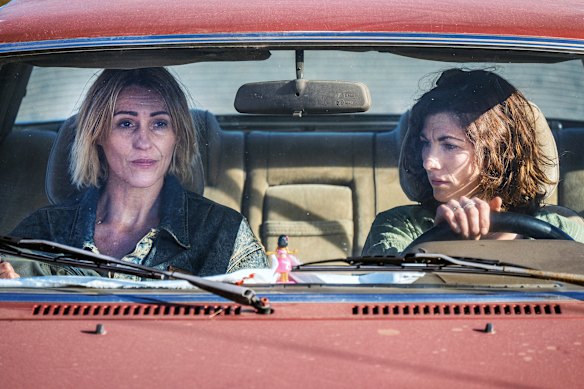 Jodie Whittaker and Suranne Jones in Frauds.