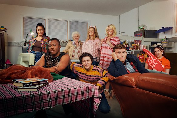 The otherwise-excellent British sitcom Big Boys explains the obvious in its opening scene, for the benefit of viewers who might be distracted by their phones.