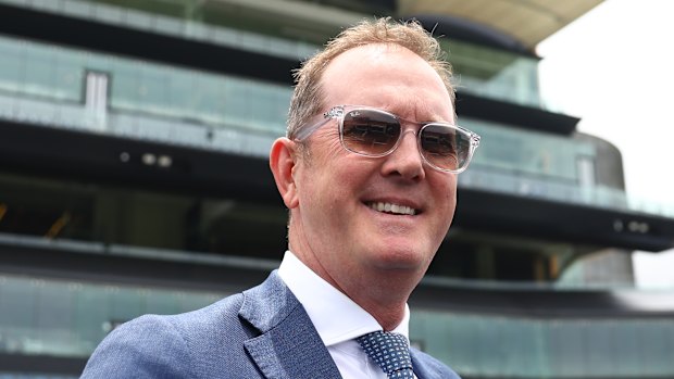 Trainer Michael Hawkes.