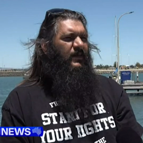 Fisherman Mason Davis spoke to Nine News.