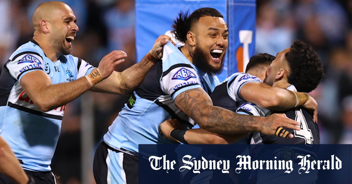 Cronulla Sharks book preliminary final berth with 32-12 win over disappointing Canberra Raiders