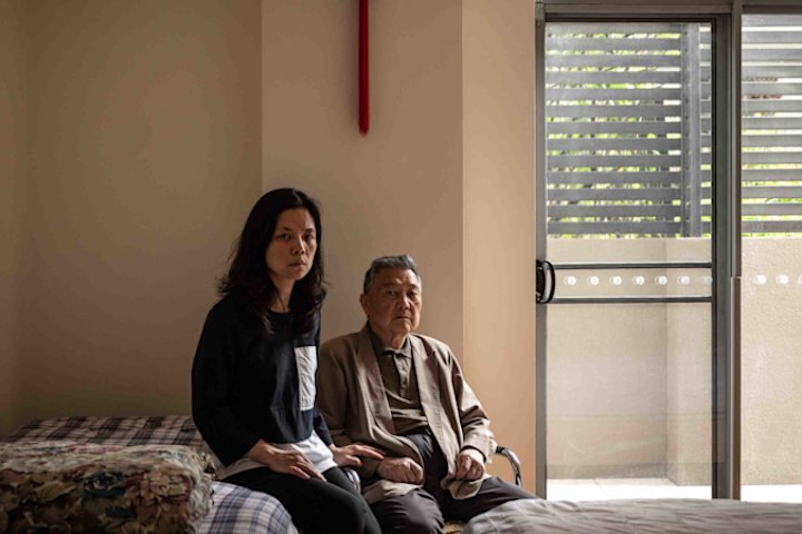 Sarah Wu says her 80-year-old father, Jiyue, is in poor health and the dispute over repairs is exhausting.