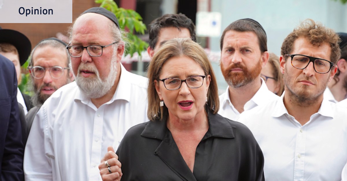 Jacinta Allan has one aim today. It’s a sad reflection of where we have arrived