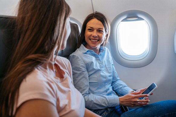 If you do fancy a chat, start with a polite greeting to fellow passengers, but respect a short response.
